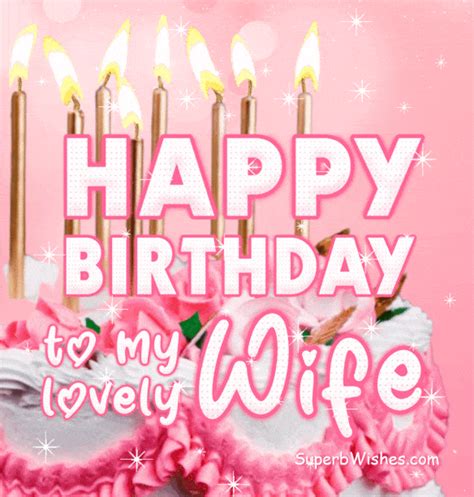 Happy Birthday Wife GIF